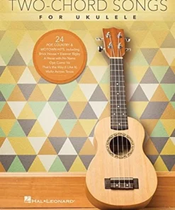 Hal Leonard Two Chord Songs For Ukulele Manuscript
