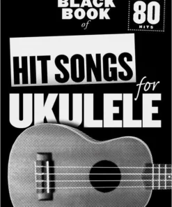Crescendo Music Manuscript Little Black Book Of Hit Songs For Ukulele