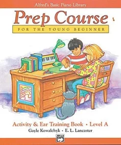 Crescendo Music Alfred's Basic Piano Prep Course - Activity And Ear Training Book