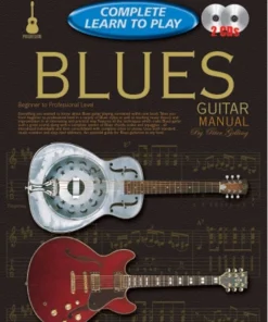 Progressive Books Complete Learn To Play Blues Guitar Manuscript