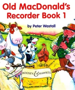 Crescendo Music Old MacDonalds Recorder Book Manuscript