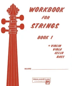 Crescendo Music Workbook For Strings Violin Book 1