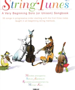 Crescendo Music Manuscript String Tunes Violin Book With CD