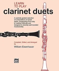 Crescendo Music Manuscript Learn To Play Clarinet Duets