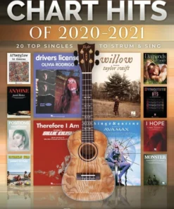 Crescendo Music Chart Hits Of 2020-2021 For Ukulele Manuscript