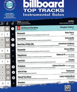 Crescendo Music Billboard Top Tracks Instrumental Solos - Viola