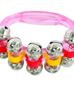 Crescendo Music Jingle Bells Sleigh Bells Transparent Handle For Children