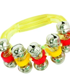 Crescendo Music Jingle Bells Sleigh Bells Transparent Handle For Children