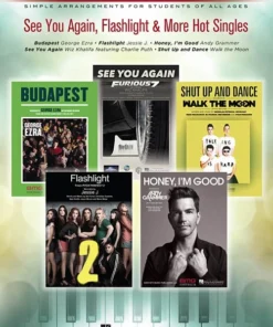 Crescendo Music Manuscript See You Again, Flashlight & More Hot Singles - Pop Piano Hits