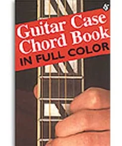 Crescendo Music Guitar Case Chord Book In Full Colour