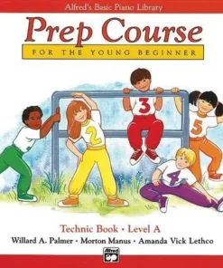 Crescendo Music Alfred's Basic Piano Prep Course - Technic Book Manuscript