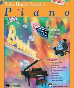 Alfred's Basic Piano Top Hits! Solo Book Manuscript