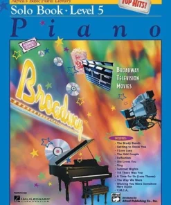 Alfred's Basic Piano Top Hits! Solo Book Manuscript