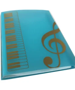 Crescendo Music Manuscript Music Pocket File A4 Clear