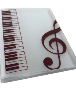 Crescendo Music Manuscript Music Pocket File A4 Clear
