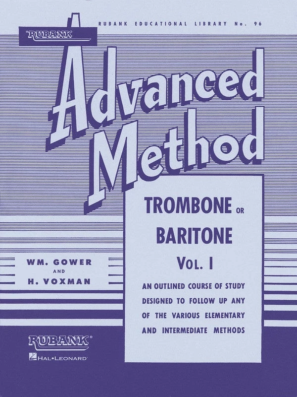 Crescendo Music Manuscript Rubank Advanced Method - Trombone Or Baritone Vol. 1 3 Crescendo Music Manuscript Rubank Advanced Method - Trombone Or Baritone Vol. 1