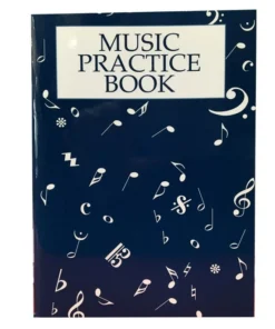 Crescendo Music Chester Music Practice Journal Diary Book