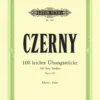 Crescendo Music Czerny 100 Easy Progressive Pieces Without Octaves Op. 139 Manuscript