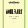 Crescendo Music Manuscript Wohlfahrt 60 Studies Op. 45 Complete