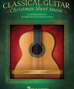 Crescendo Music Classical Guitar Christmas Sheet Music Manuscript