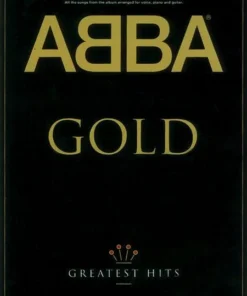Crescendo Music Abba Gold Greatest Hits Piano, Vocals And Guitar Chords Manuscript