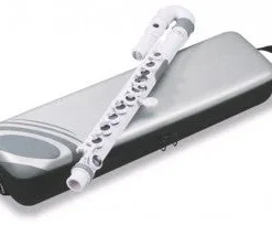 Crescendo Music NUVO JFlute White/Silver