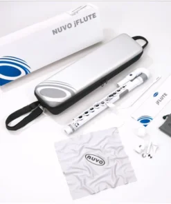 Crescendo Music NUVO JFlute White/Silver