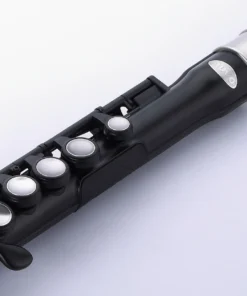 Crescendo Music Woodwind NUVO Student Flute Black/Silver