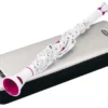 Crescendo Music Woodwind NUVO Clarinéo Student White/Pink