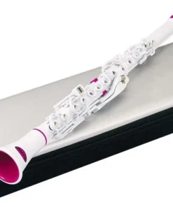 Crescendo Music Woodwind NUVO Clarinéo Student White/Pink