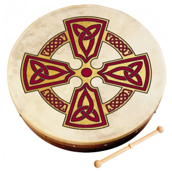 Crescendo Music Waltons 18" Bodhran (Irish Drum) Pack 7 Crescendo Music Waltons 18" Bodhran (Irish Drum) Pack