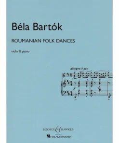 Hal Leonard Roumanian Folk Dances Violin/Piano