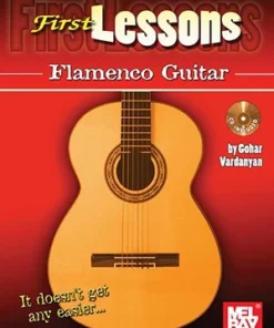 Crescendo Music Manuscript First Lessons Flamenco Guitar BK/CD