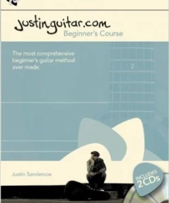 Crescendo Music Justin Guitar Beginner's Course BK/2CD