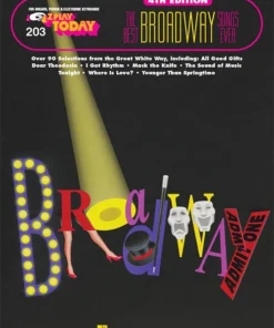 Crescendo Music EZ Play 203 Best Broadway Songs Ever Manuscript