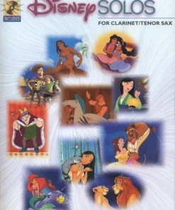 Hal Leonard Disney Solos Clarinet Book/CD
