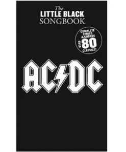 Crescendo Music Little Black Songbook AC/DC Guitar Manuscript