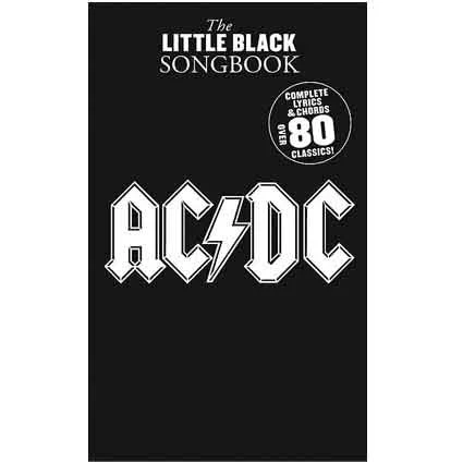 Crescendo Music Little Black Songbook AC/DC Guitar Manuscript 3 Crescendo Music Little Black Songbook AC/DC Guitar Manuscript