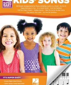 Crescendo Music Kids' Songs - Super Easy Songbook Manuscript