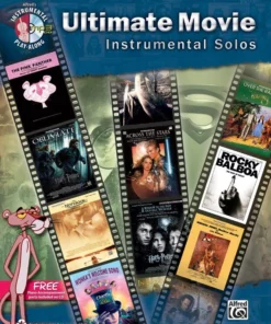 Crescendo Music Manuscript Ultimate Movie Instrumental Solo For Viola Bk/CD