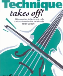 Crescendo Music Manuscript Technique Takes Off! For Viola