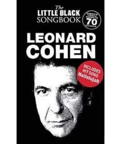 Crescendo Music Leonard Cohen Little Black Songbook Guitar Manuscript