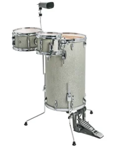 Crescendo Music DXP Cocktail Kit Silver Sparkle Percussion