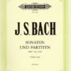 Crescendo Music Bach J S Sonatas & Partitas Peters Edition Manuscript