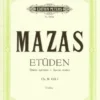Crescendo Music Mazas Studies Op 36 Book 1 Peters Edtion