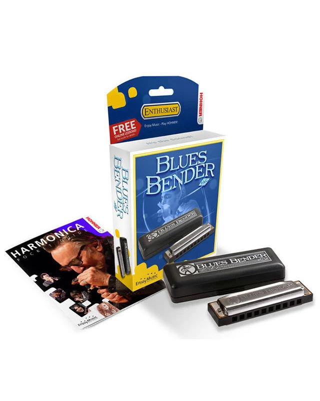 Folk & Native Hohner Enthusiast Series Blues Bender Harmonica 3 Folk & Native Hohner Enthusiast Series Blues Bender Harmonica