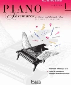 Crescendo Music Piano Adventures All In Two : Lesson & Theory