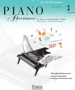 Crescendo Music Manuscript Piano Adventures All In Two : Technique & Performance