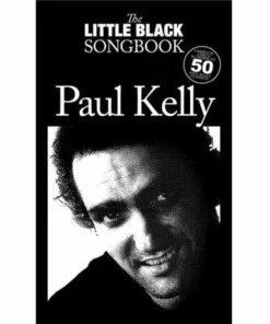 Crescendo Music Little Black Songbook Paul Kelly Guitar Manuscript