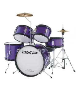 Crescendo Music DXP Junior Series Drum Kit 5 Piece Set Percussion